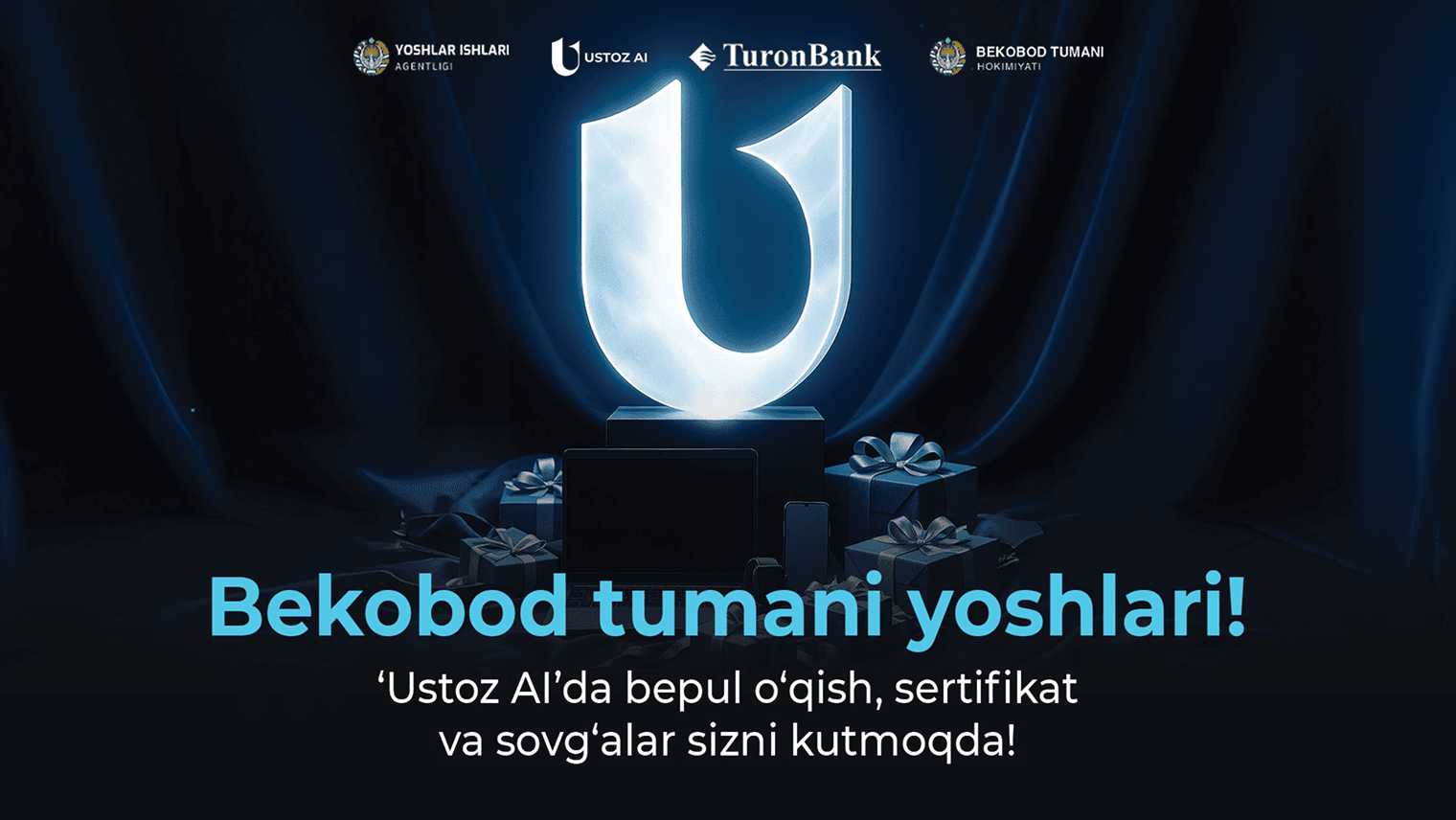 ustoz ai banner bekobod