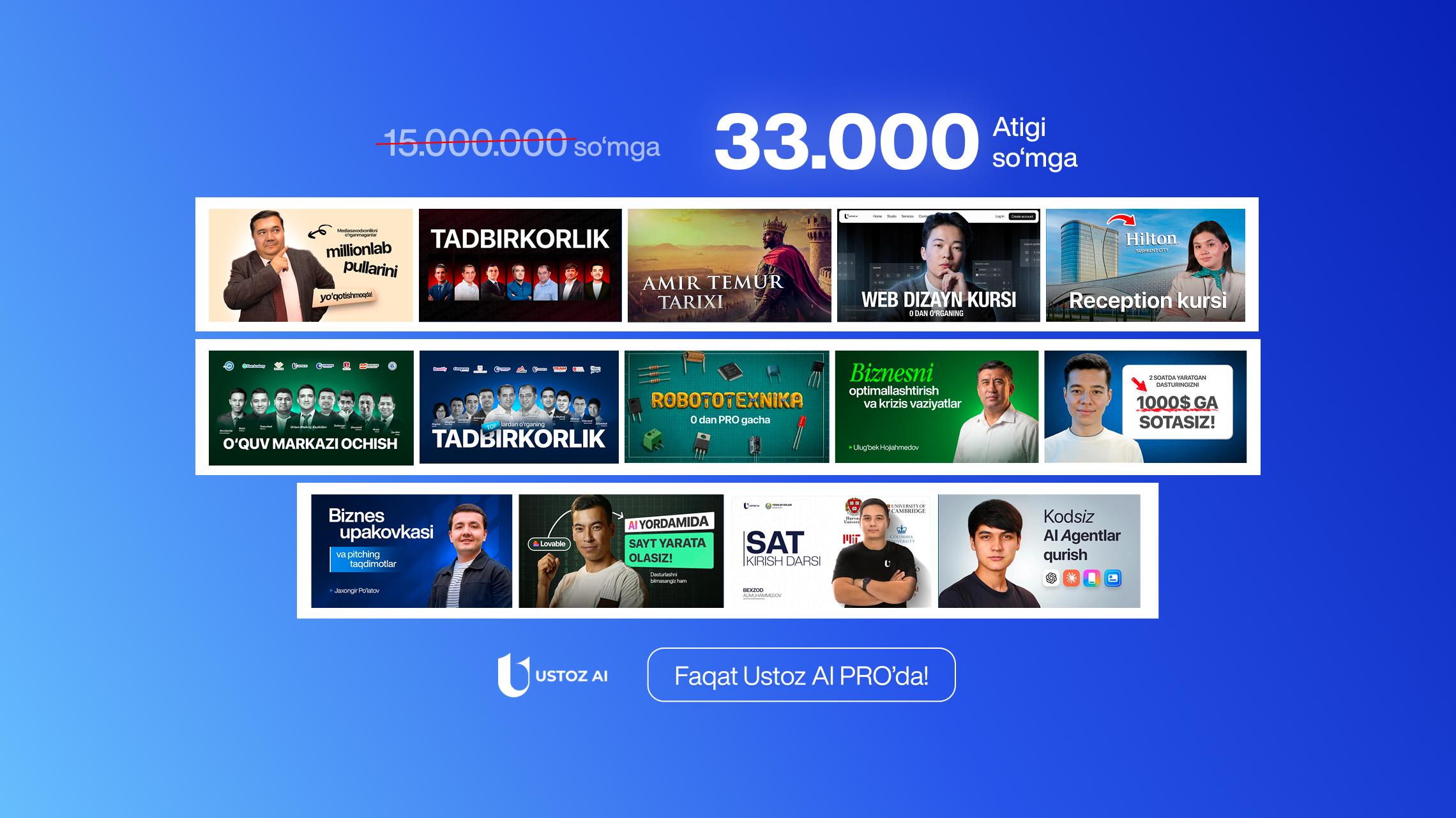 ustoz ai banner ustoz ai pro