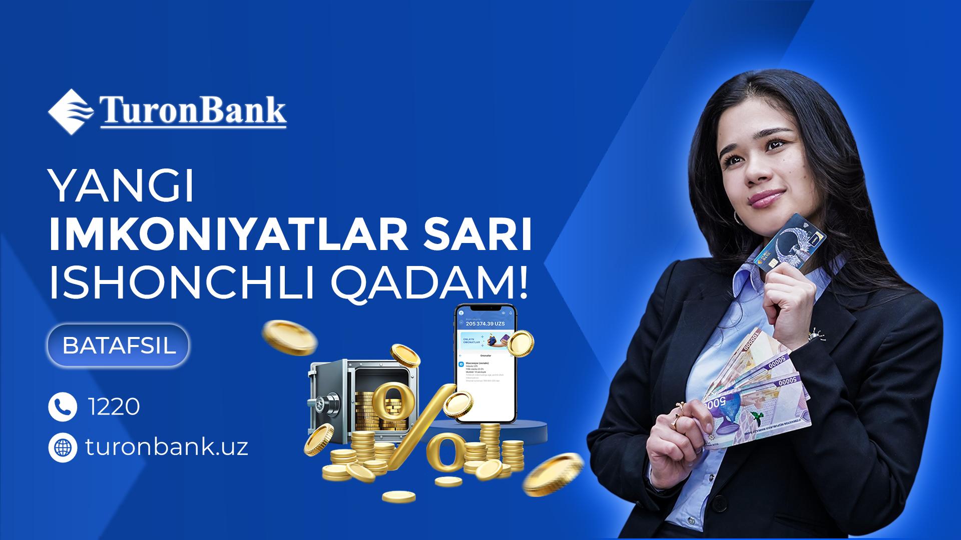 ustoz ai banner Turonbank